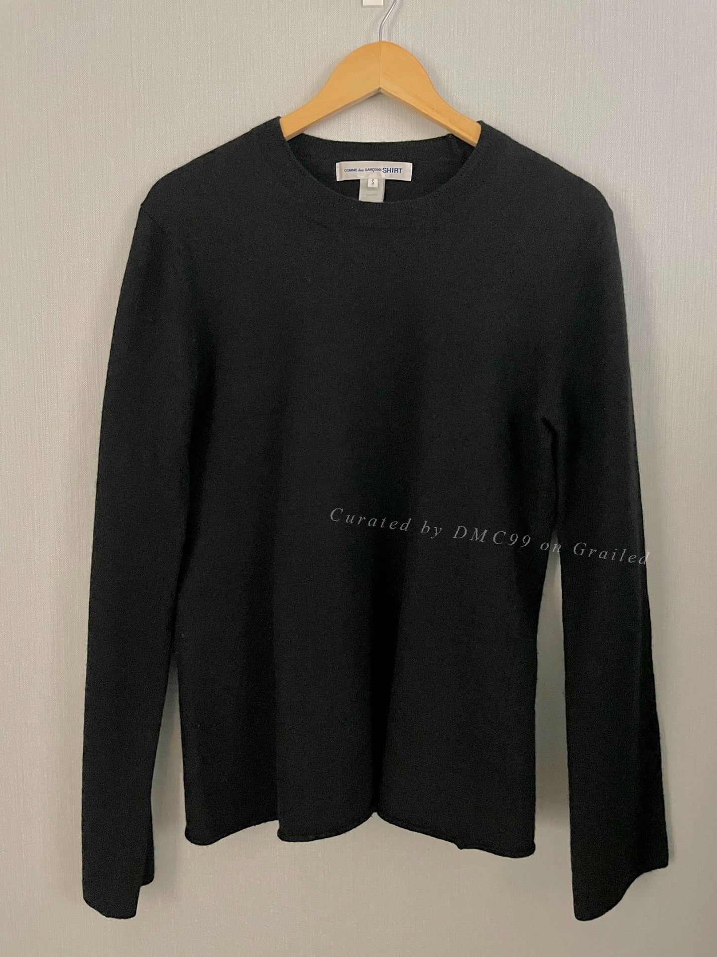 Comme Des Garcons Oversized Felted Sweater