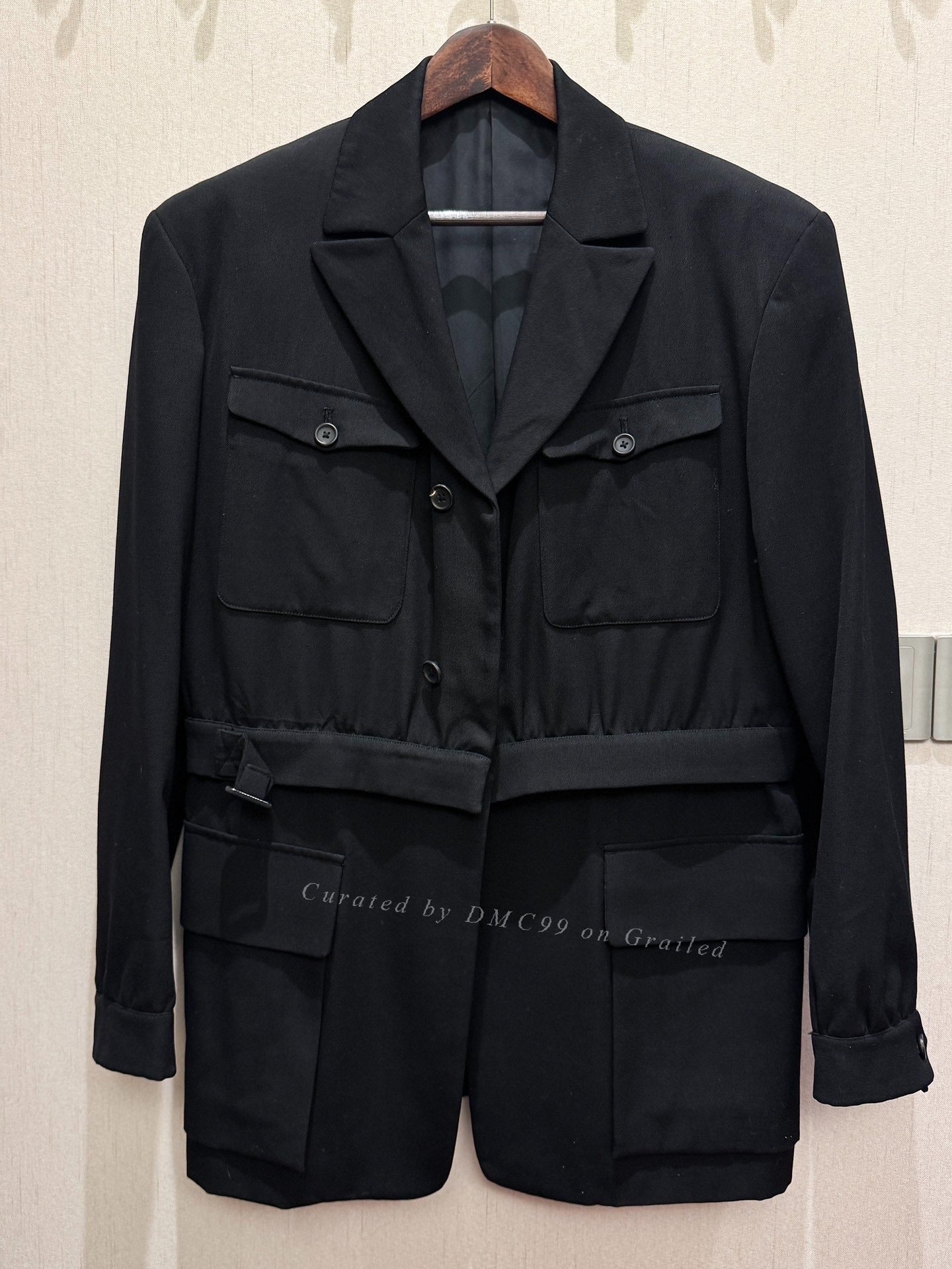 Yohji Yamamoto 90AW Safari Two-Way Jacket