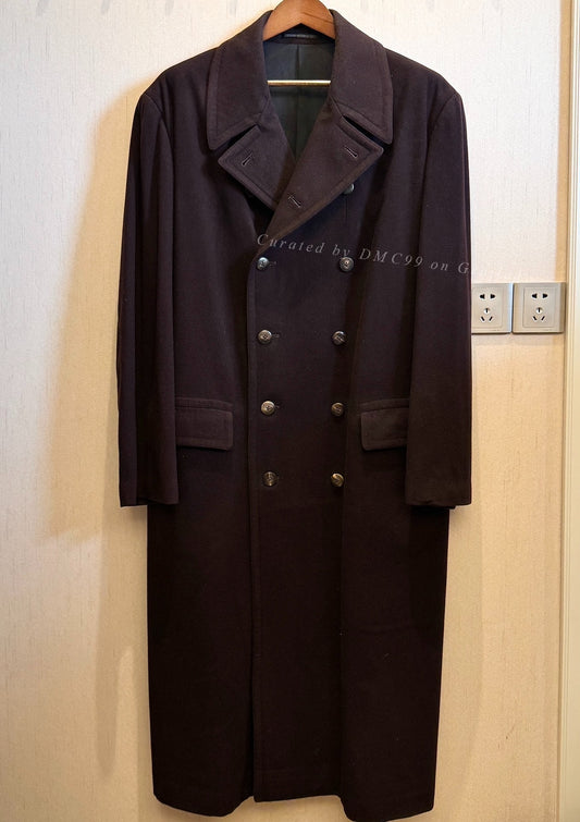 Yohji Yamamoto 92AW Red Double-Breasted Coat