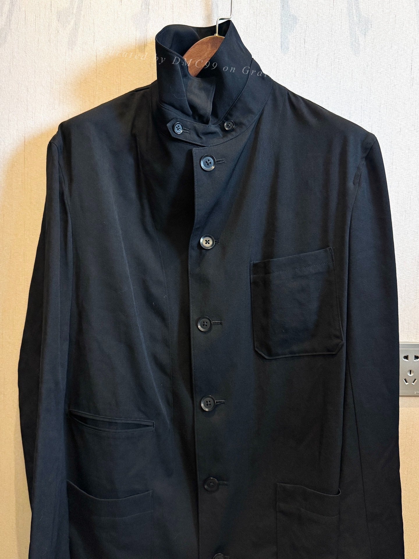 Yohji Yamamoto 16SS Wool Trench Coat