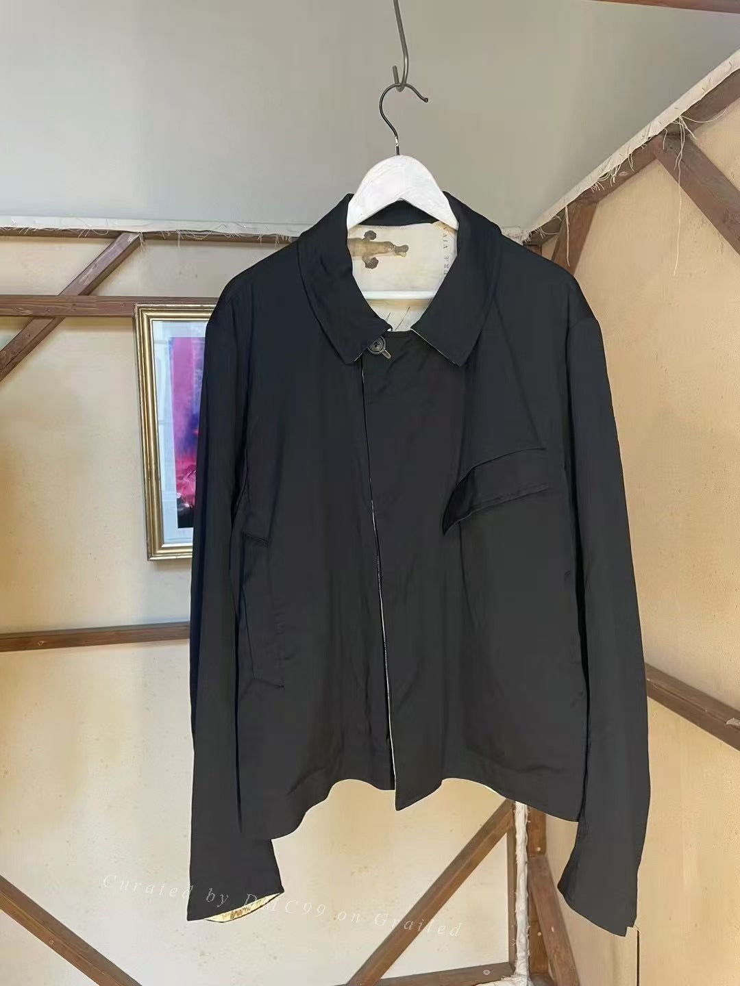 Geoffrey B Small Darklands Military Jacket