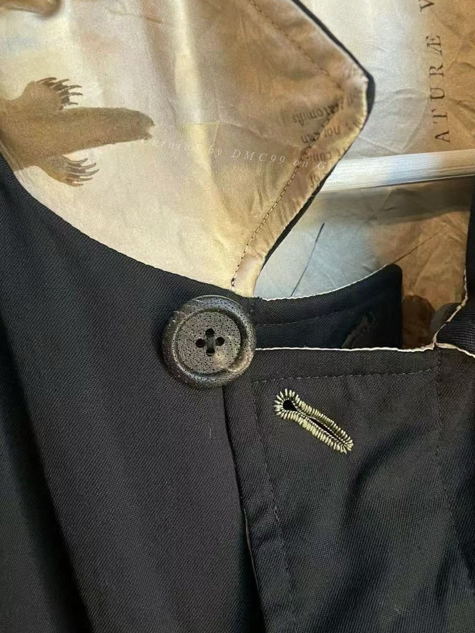 Geoffrey B Small Darklands Military Jacket