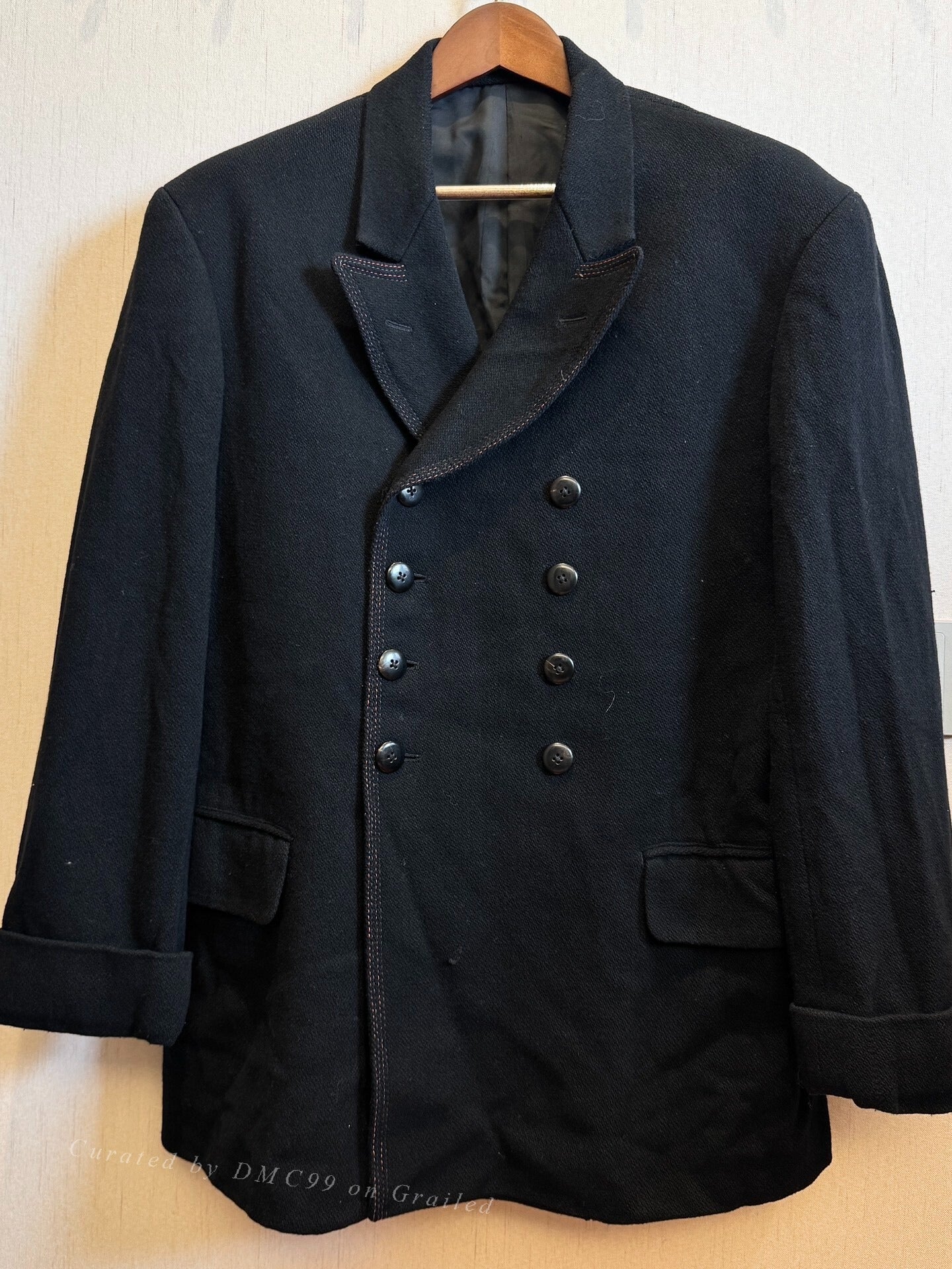 Yohji Yamamoto 88AW Pea Coat