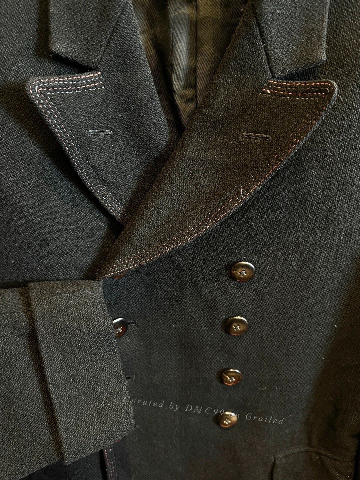 Yohji Yamamoto 88AW Pea Coat