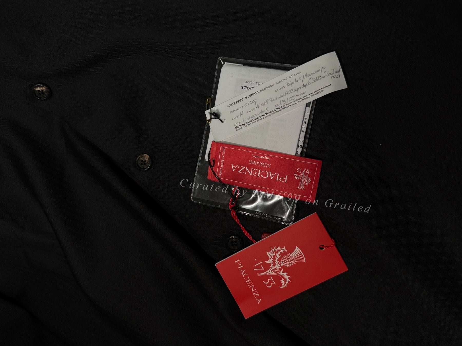 Geoffrey B Piacenza 140s Kimono Shirt Jacket
