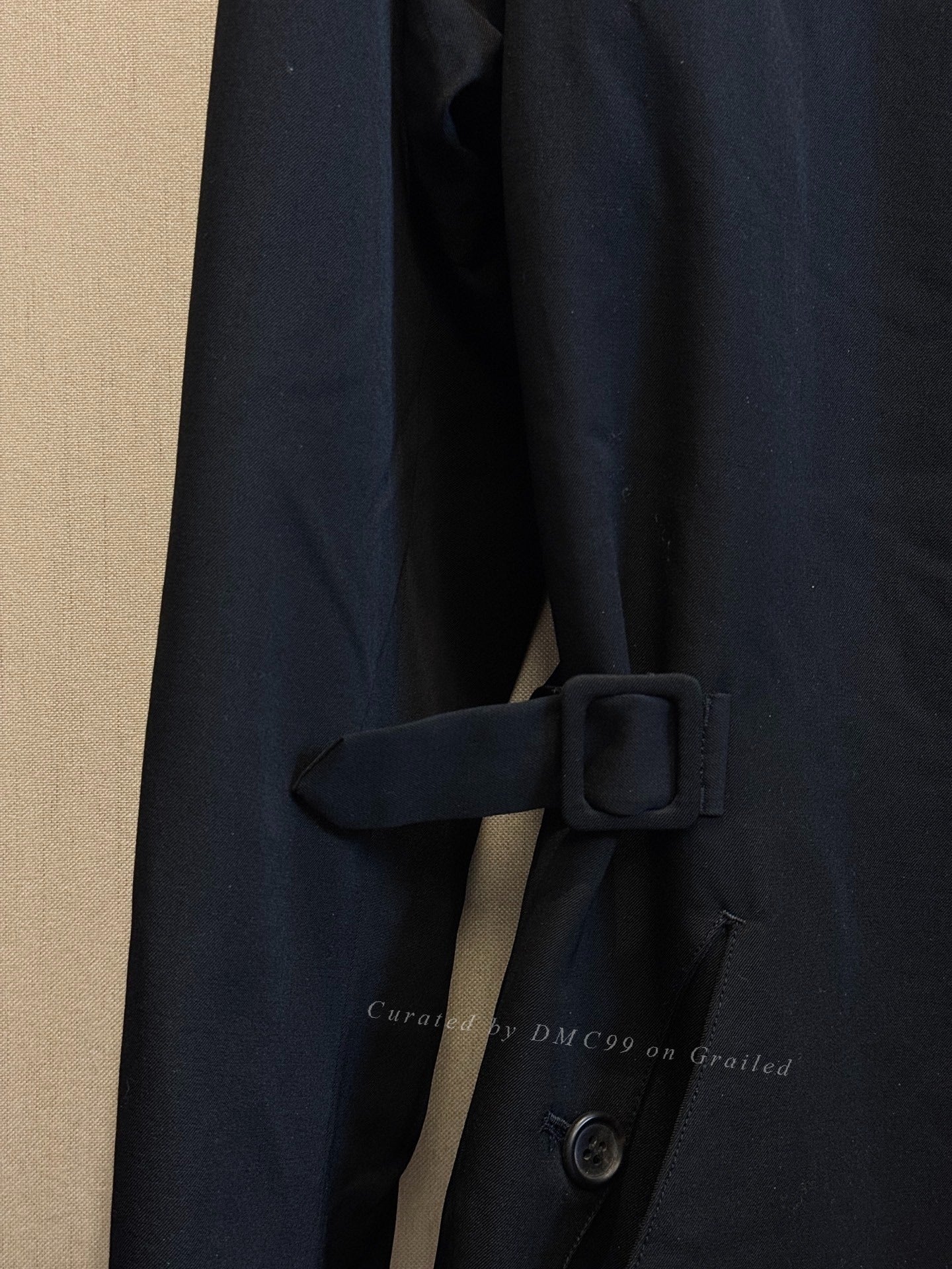 Yohji Yamamoto 89AW Waist Buckle Blazer