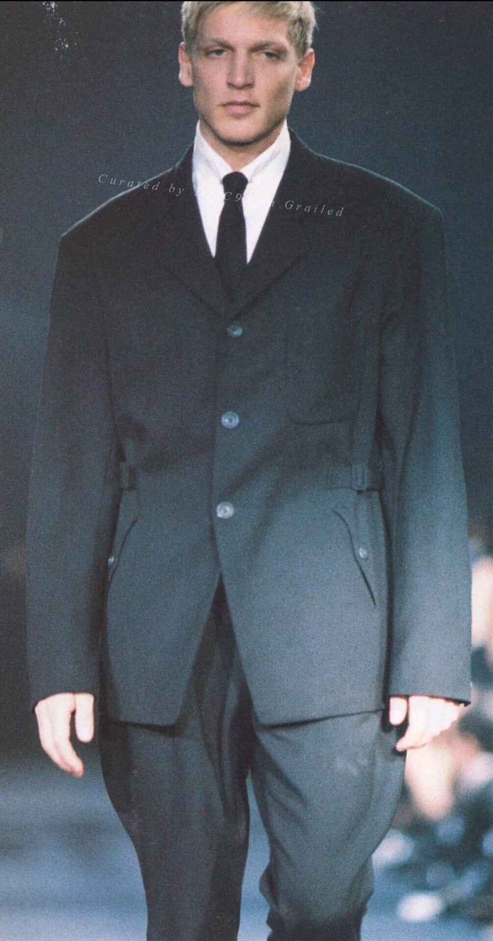 Yohji Yamamoto 89AW Waist Buckle Blazer