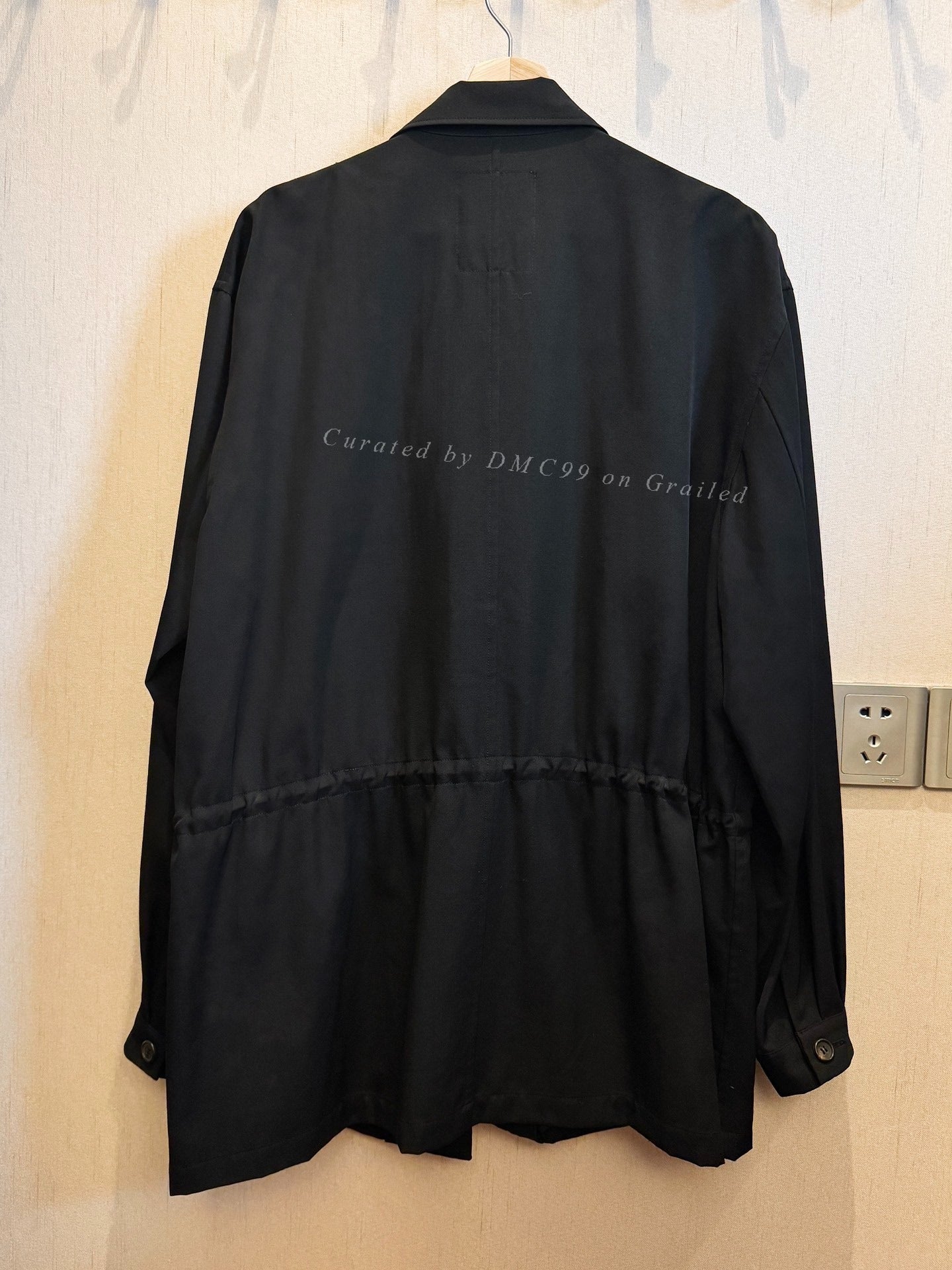 Yohji Yamamoto 89AW Zip Drawstring Jacket