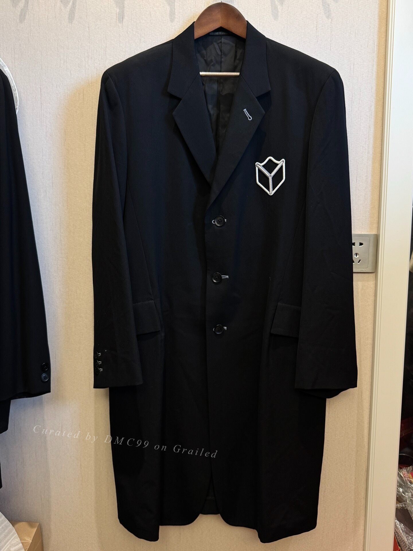 Yohji Yamamoto 03SS Ivy Badge Long Blazer