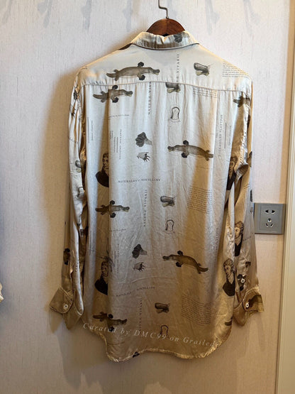 Geoffrey B Small Silk Shirt