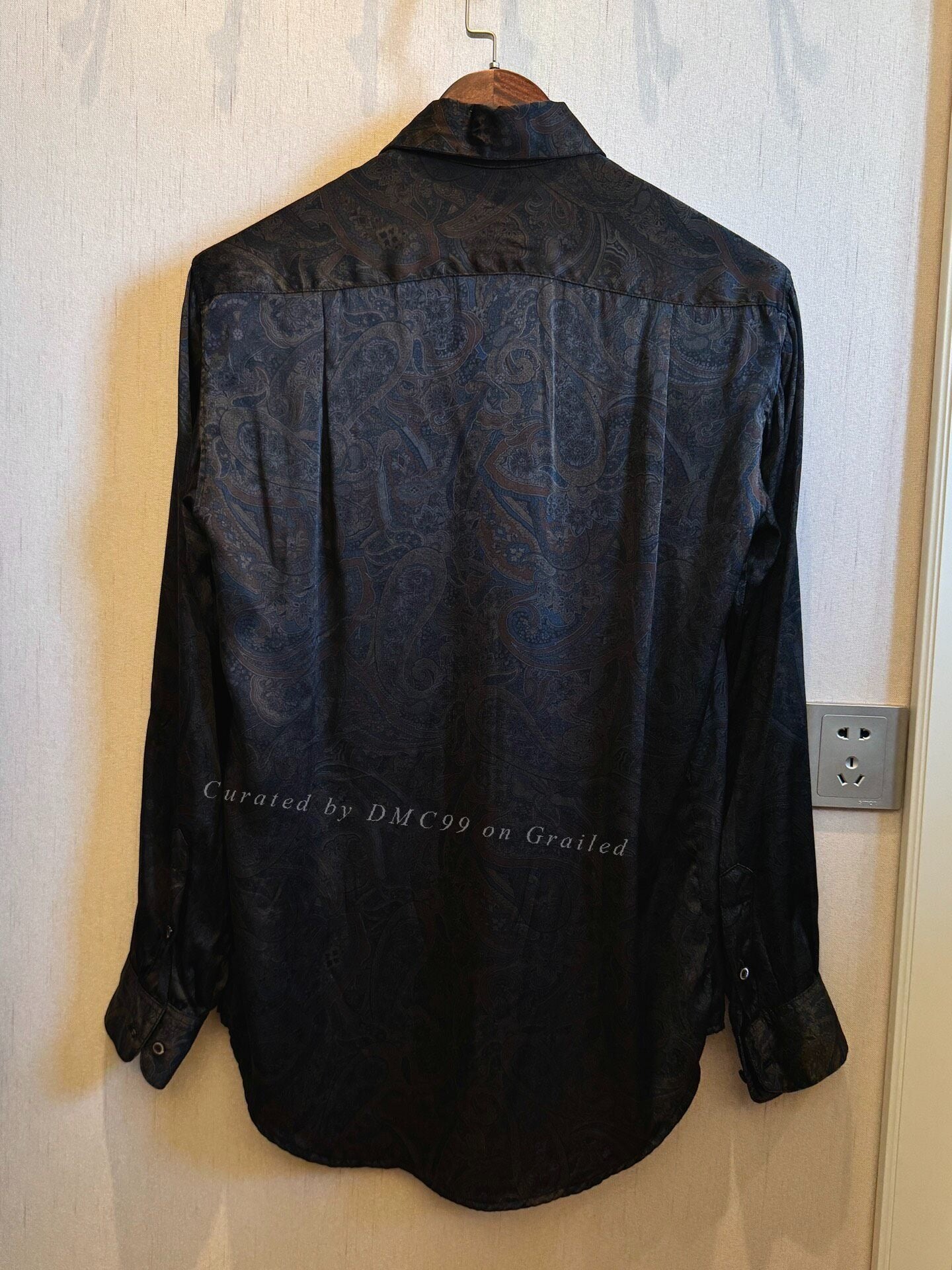 Geoffrey B Small Paisley Silk Shirt