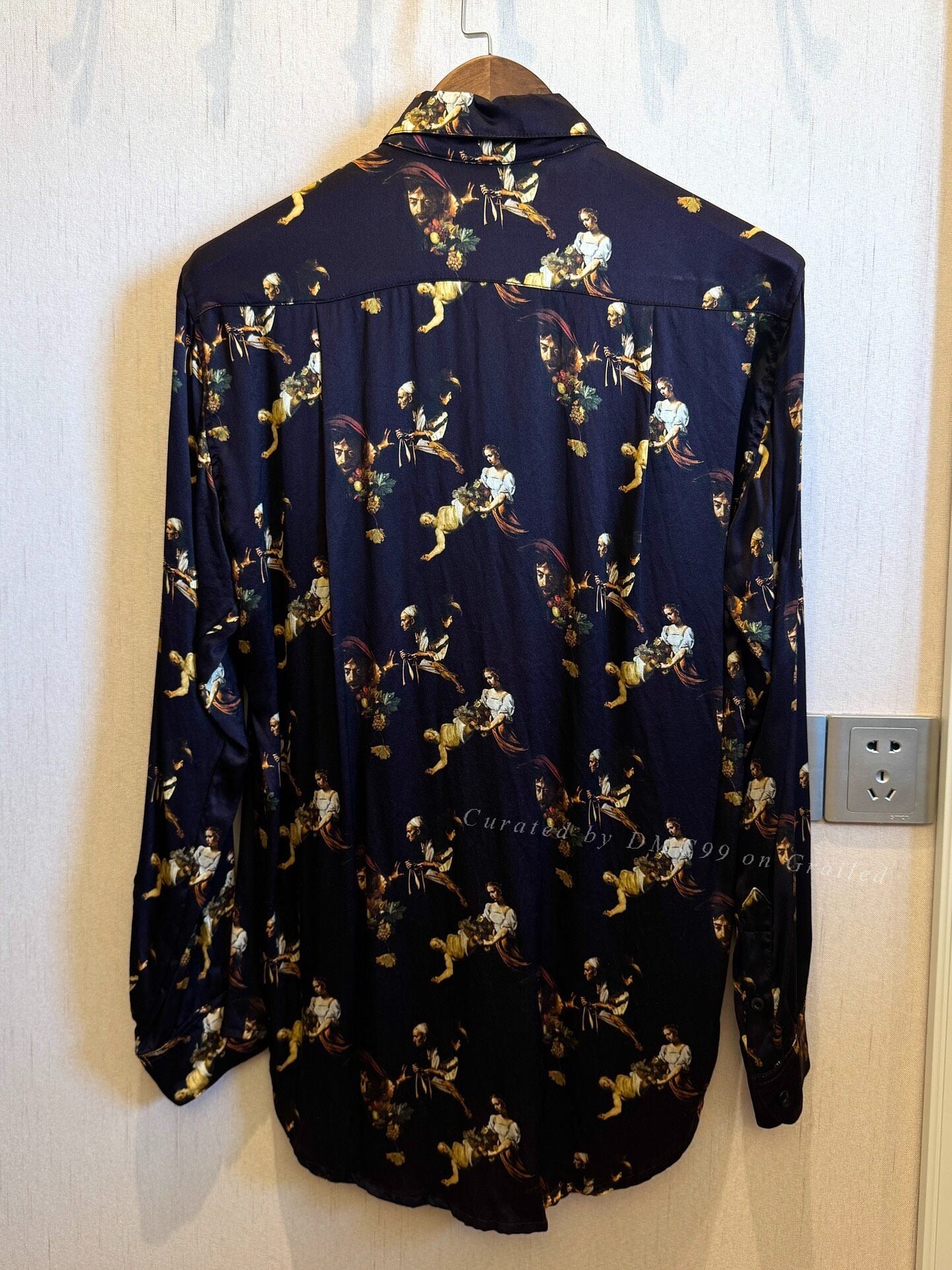 Geoffrey B Small Caravaggio Silk Shirt