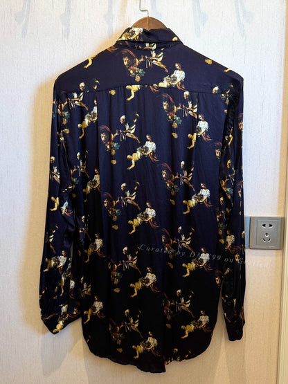 Geoffrey B Small Caravaggio Silk Shirt
