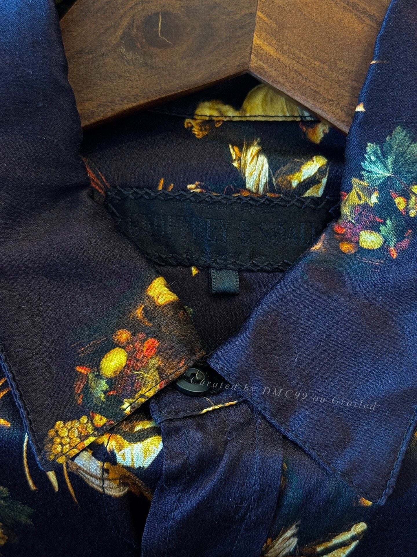 Geoffrey B Small Caravaggio Silk Shirt