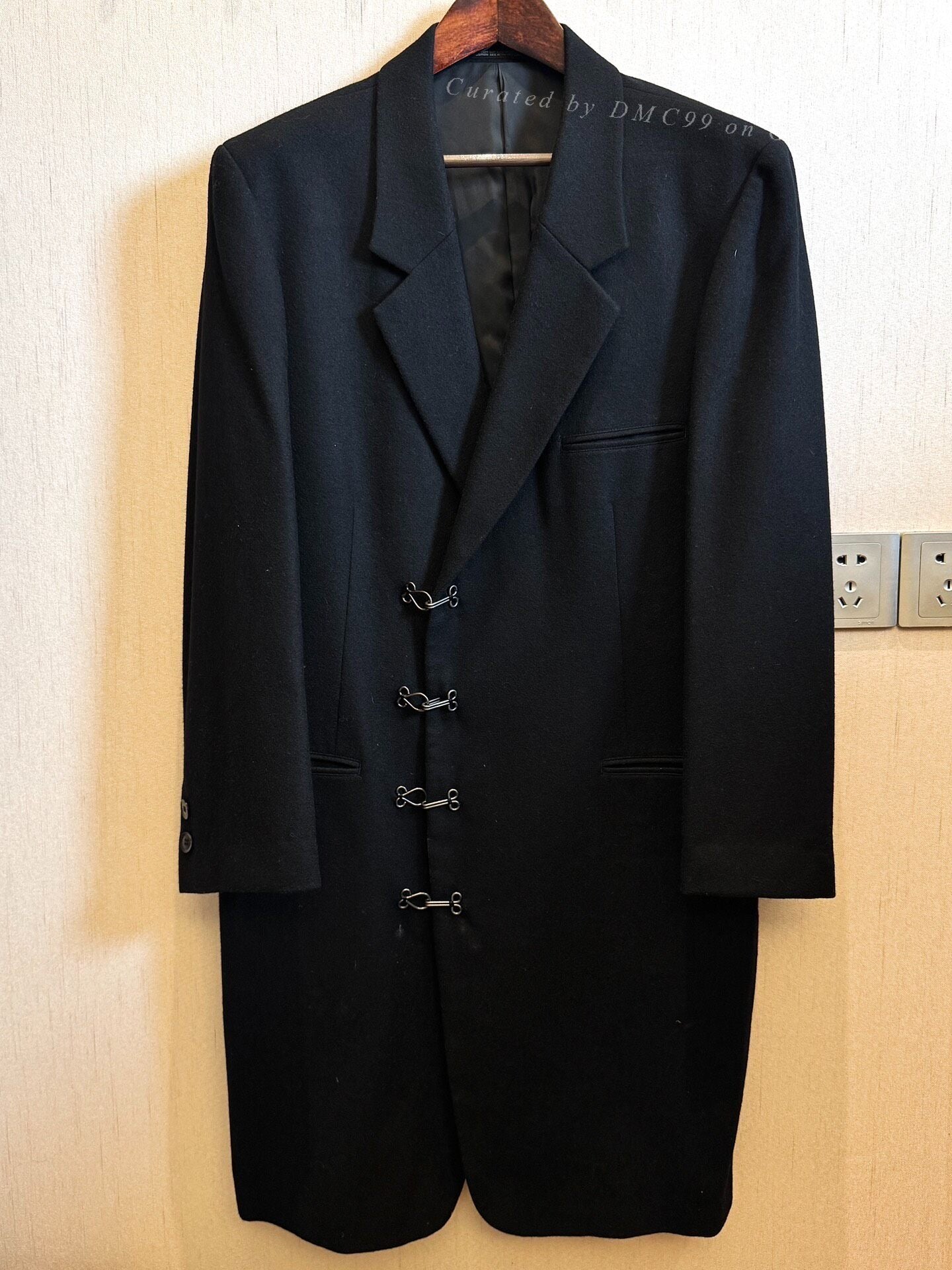 Yohji Yamamoto 99AW Long Iron Buckle Blazer