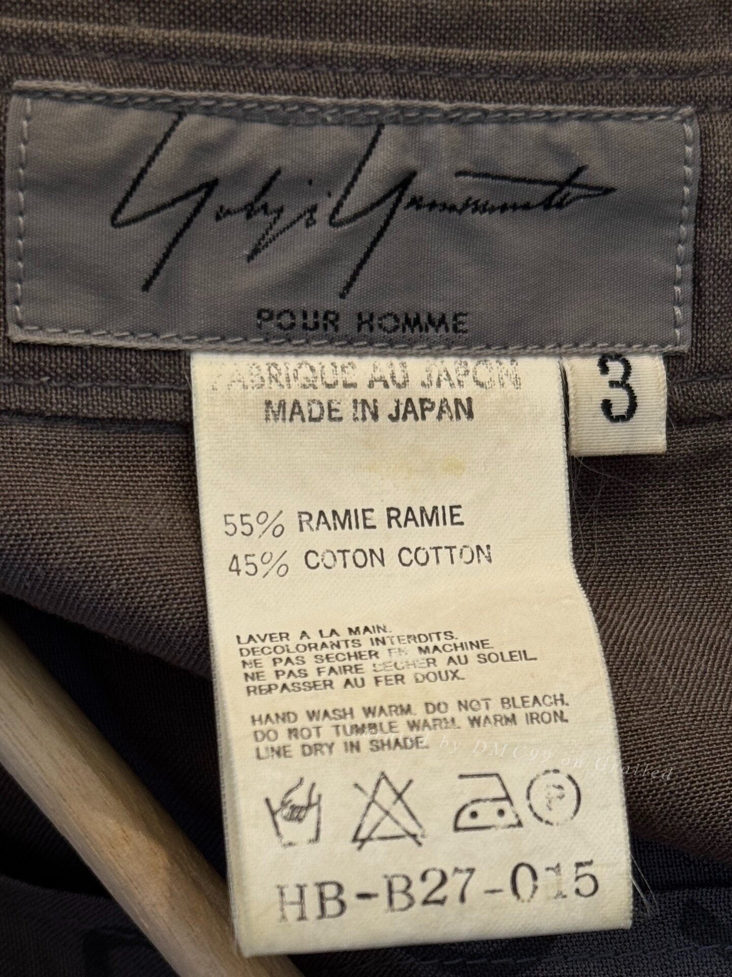 Yohji Yamamoto Pour Homme 00ss Shirt