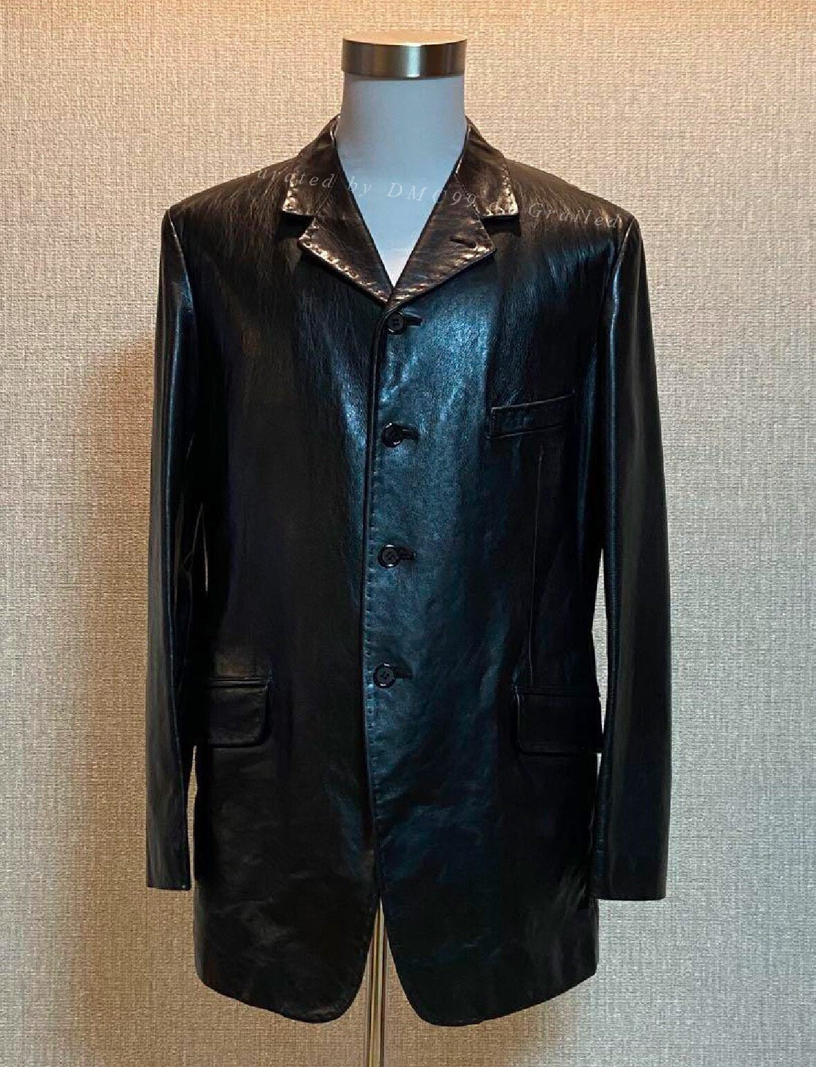 Yohji Yamamoto Pour Homme 00AW Leather Jacket