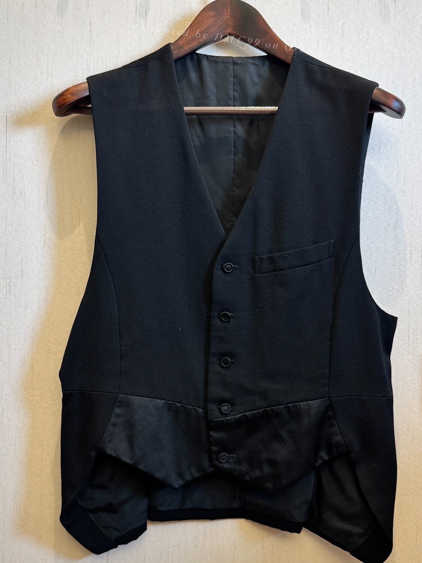 Yohji Yamamoto 99AW Satin Collar Morning Coat