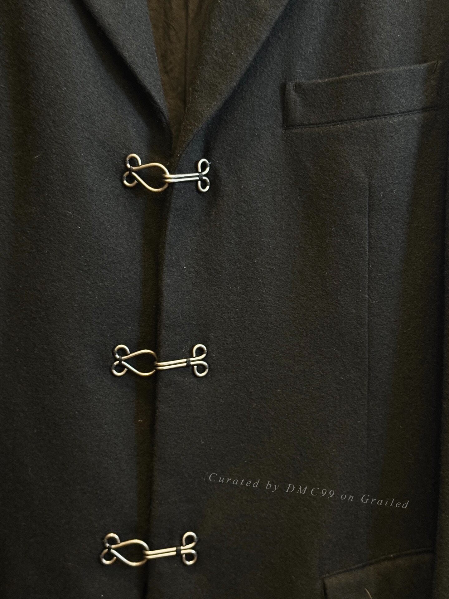 Yohji Yamamoto 99AW Iron Buckle Suit