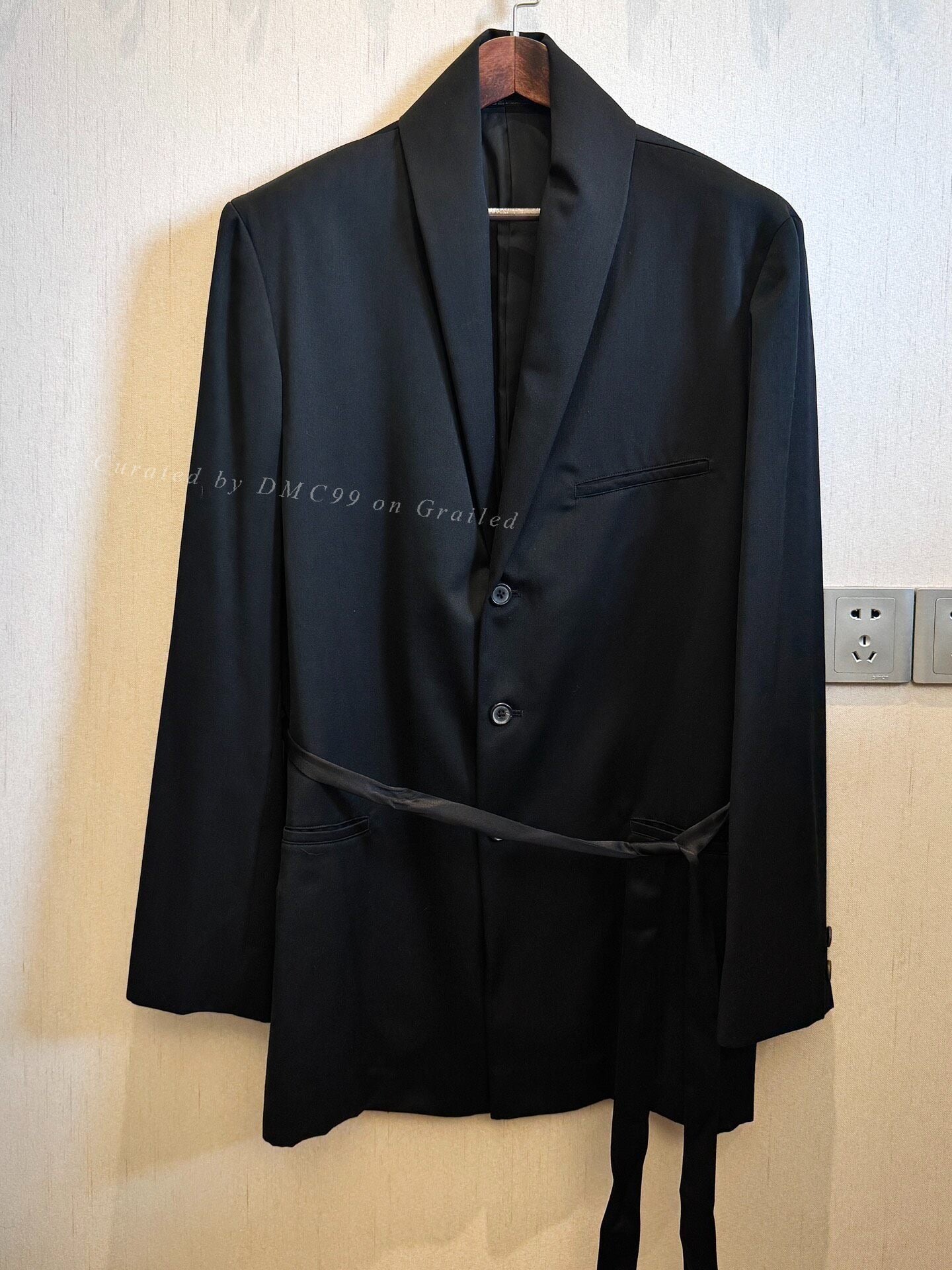 Yohji Yamamoto 99AW Wool Shawl Collar Suit