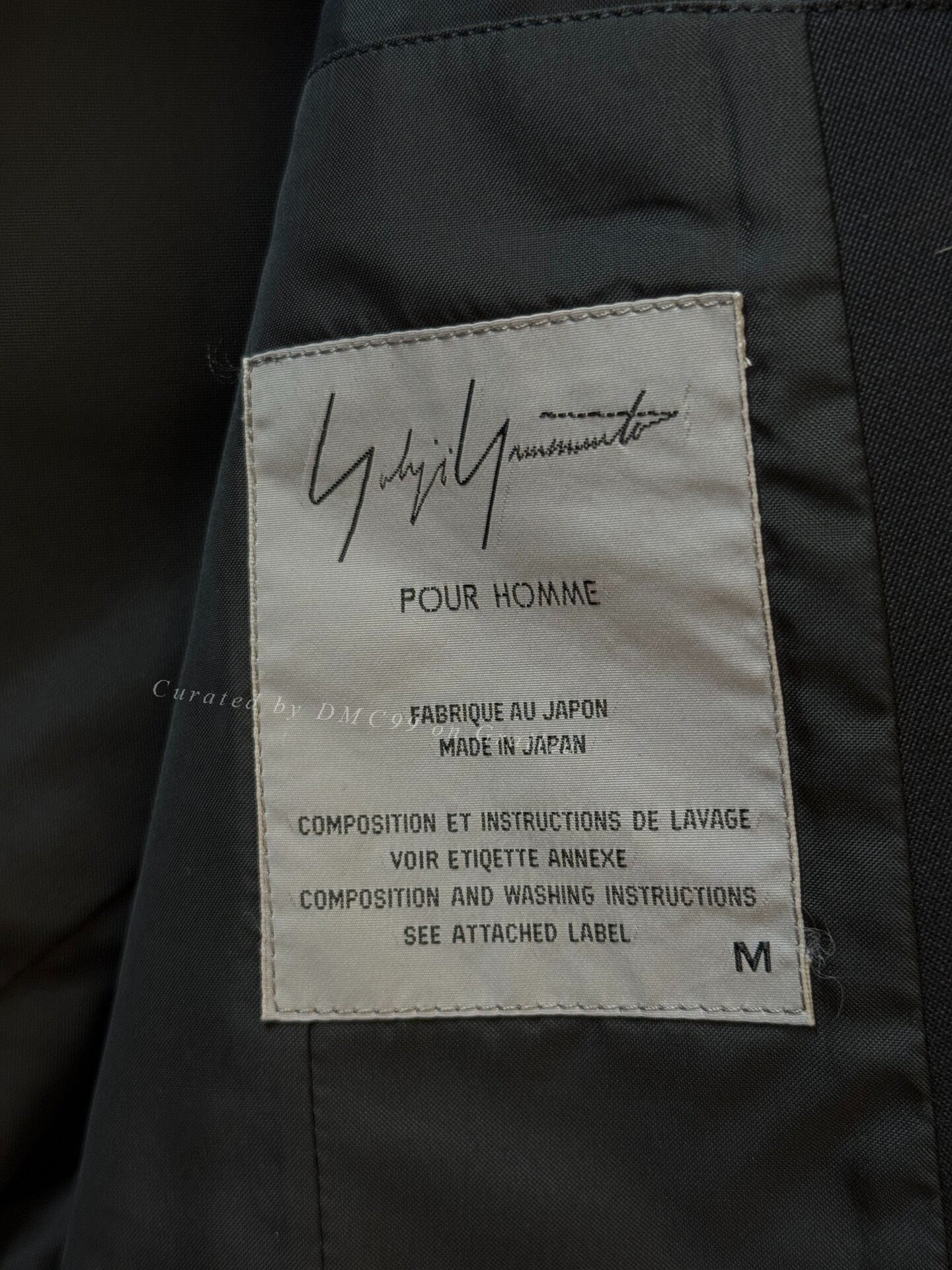Yohji Yamamoto Pour Homme 99AW Musician