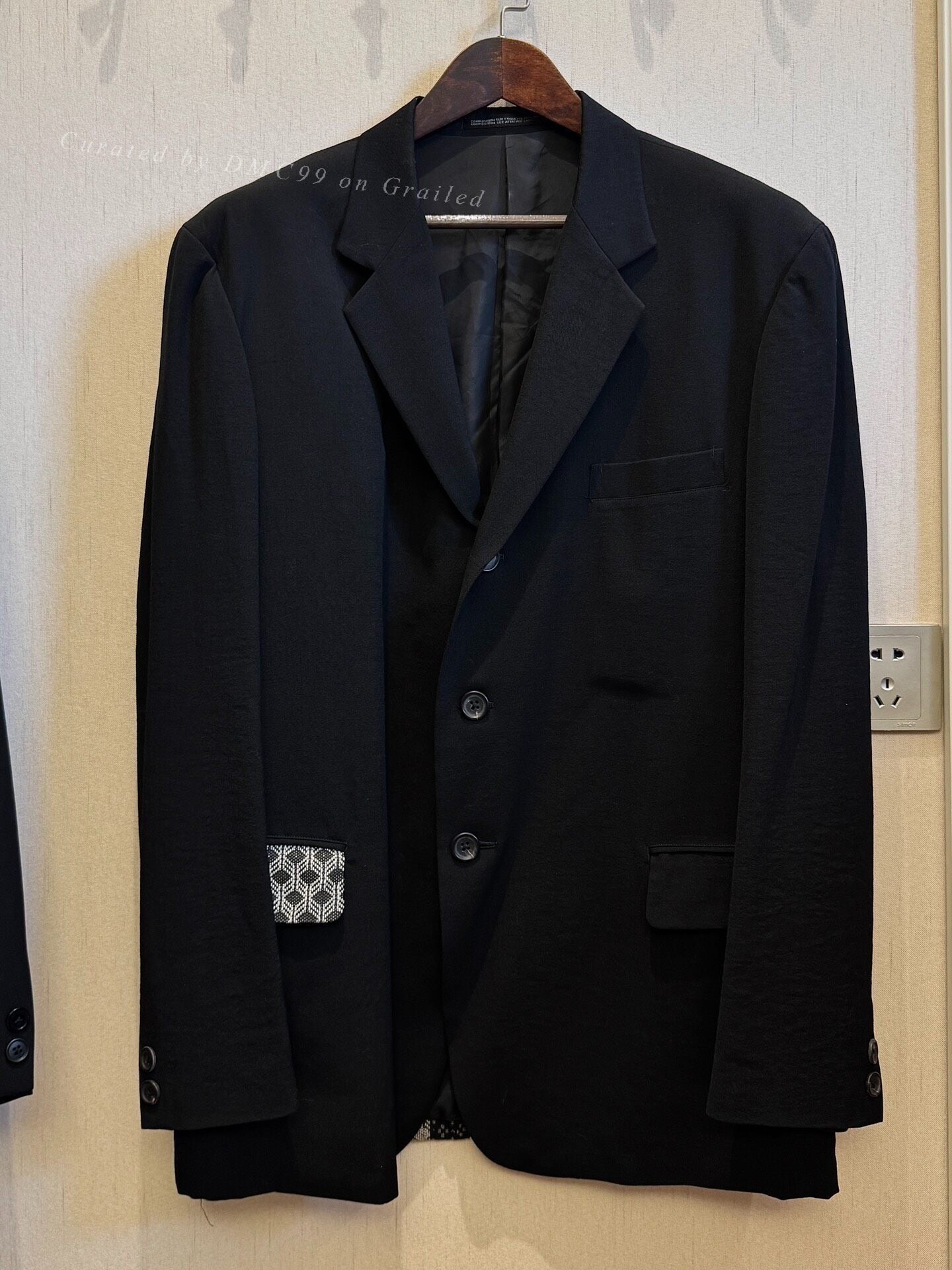 Yohji Yamamoto 95SS Sashiko Suit