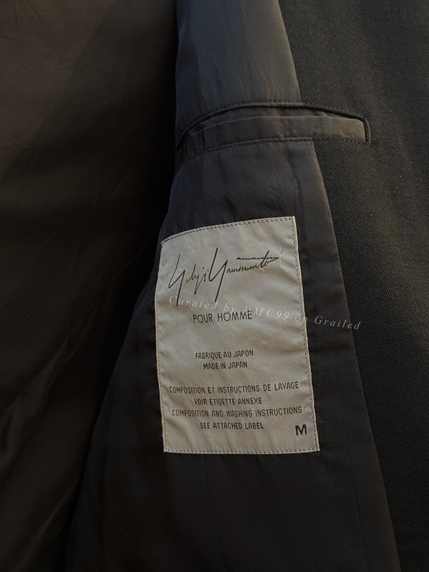 Yohji Yamamoto 95SS Sashiko Suit