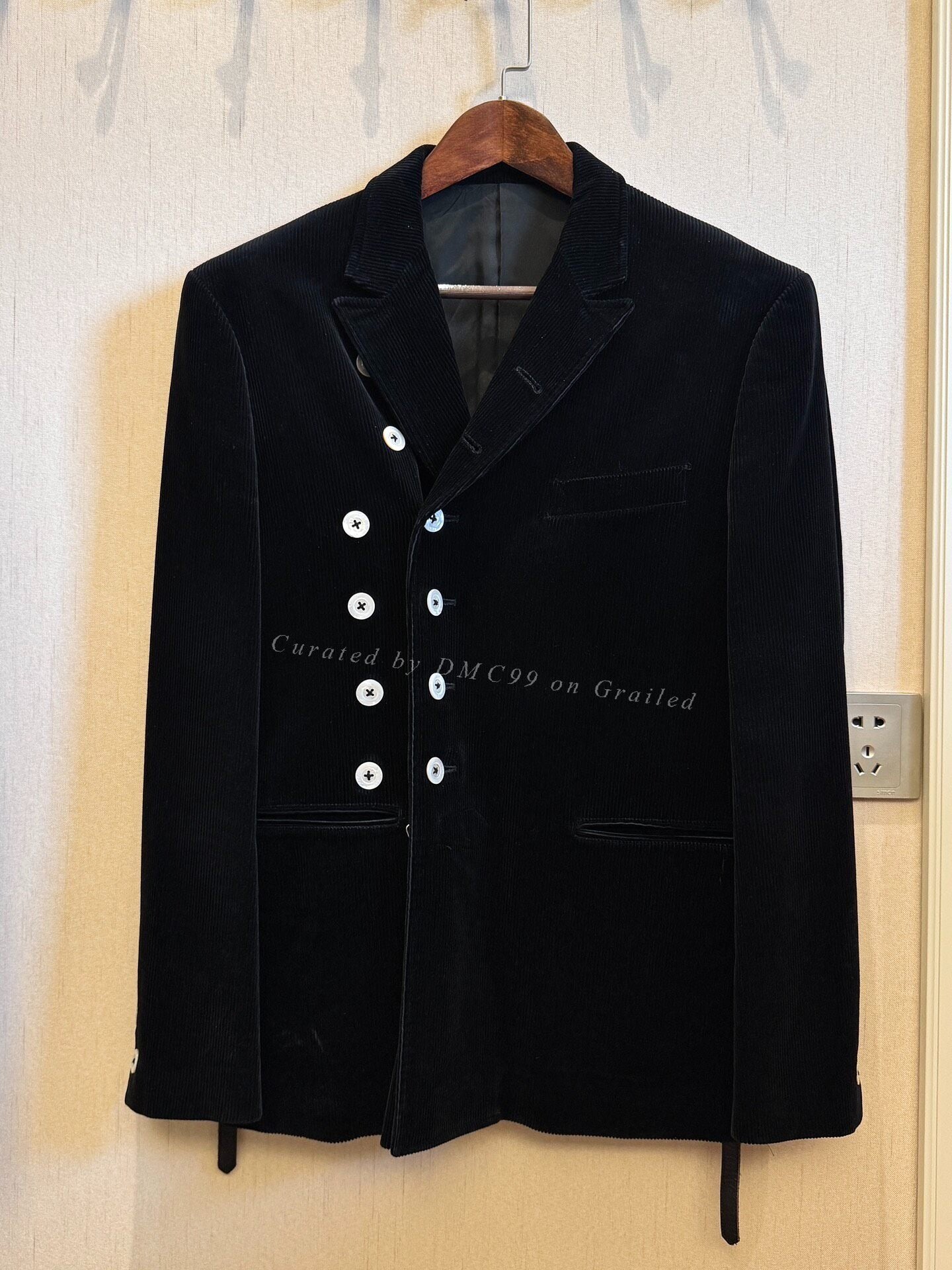 Yohji Yamamoto 96AW Corduroy Suit Set