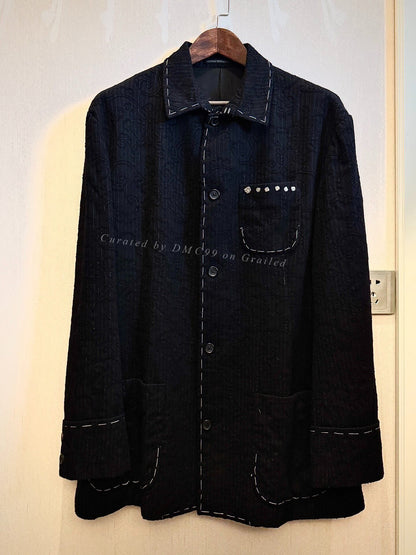 Yohji Yamamoto 98AW Arabesque Stitch Suit