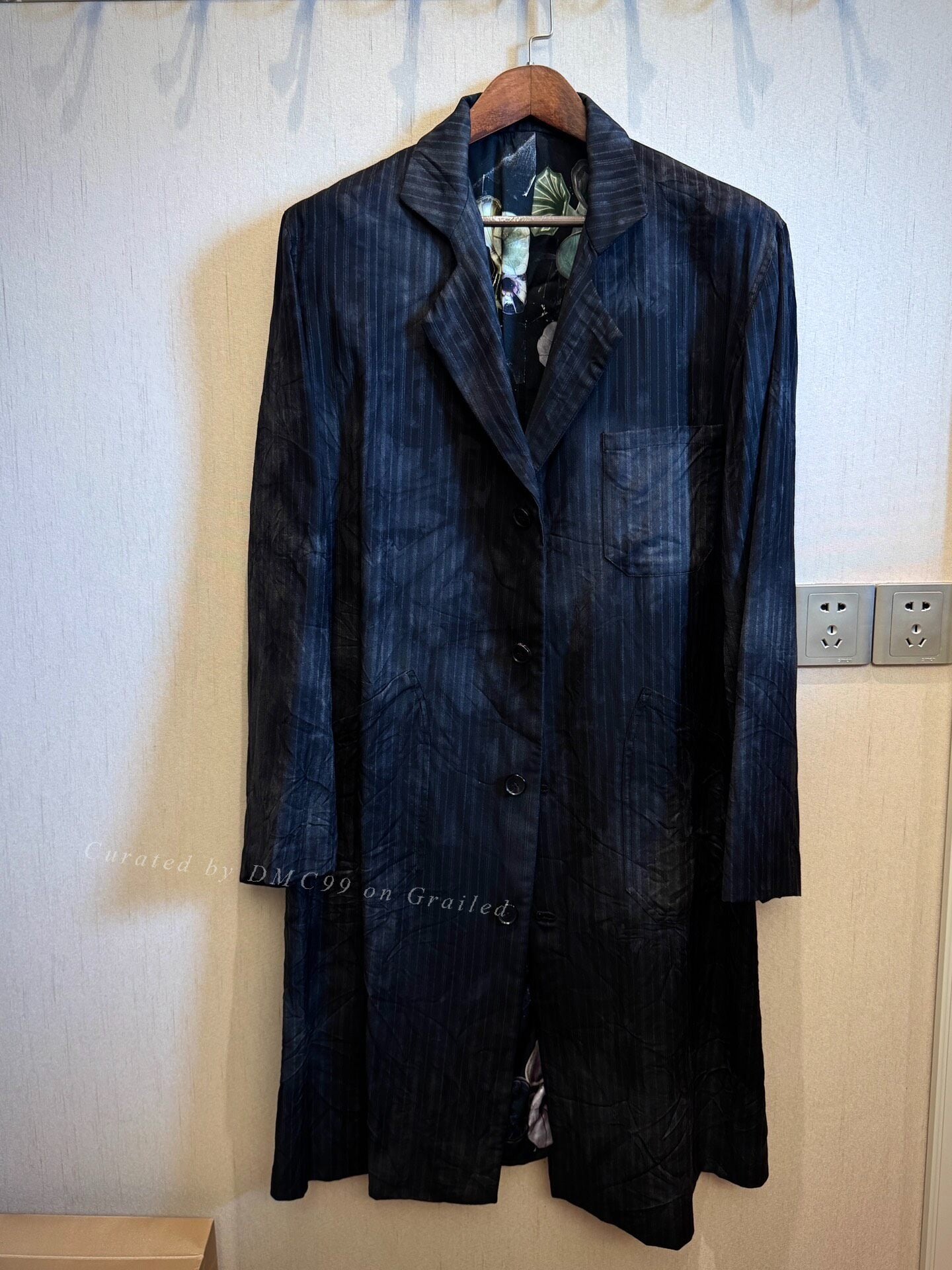 Geoffrey B Small Accidental Dye Phonograph Blazer