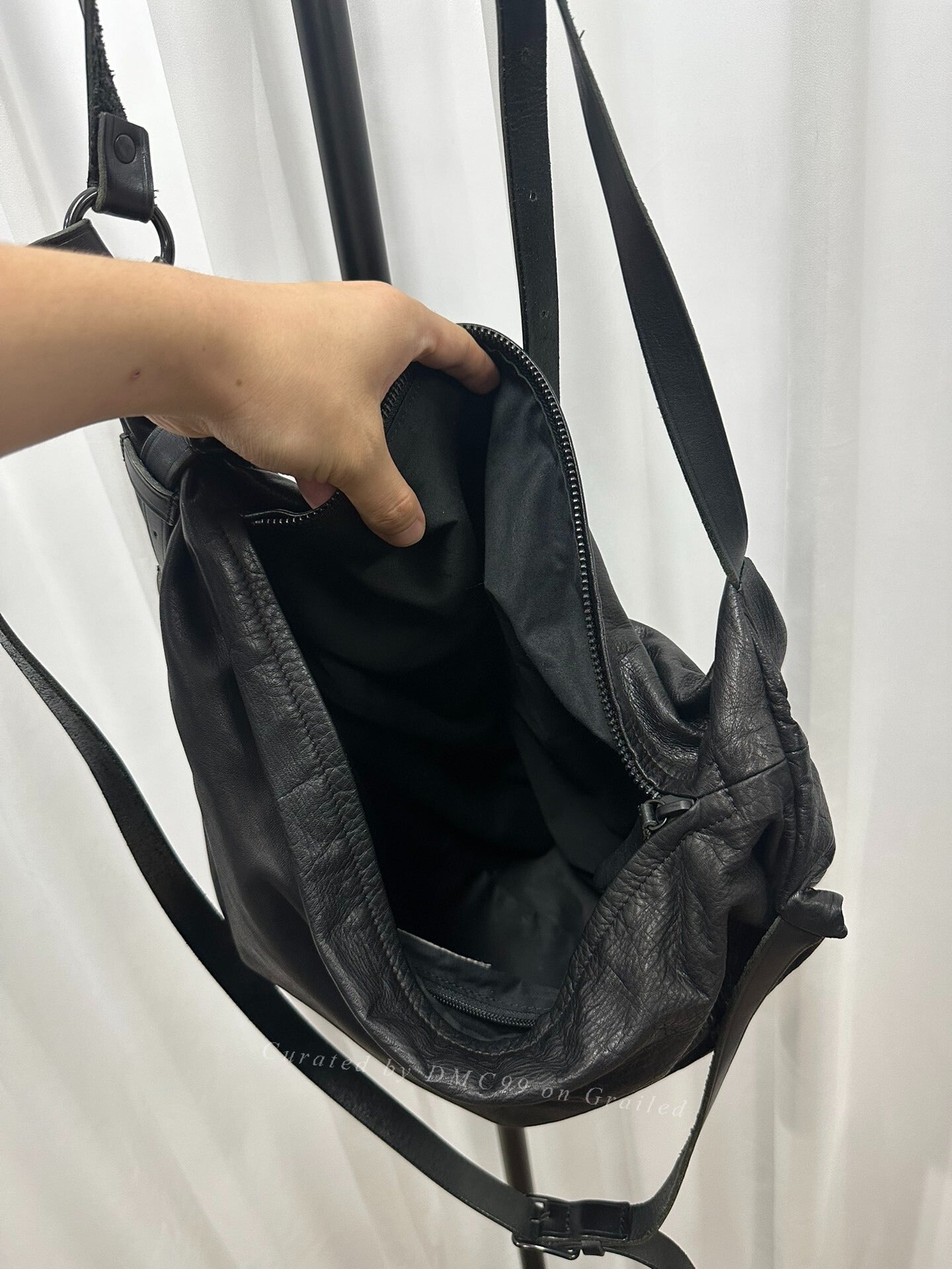 Yohji Yamamoto pour homme Horse Leather Bag