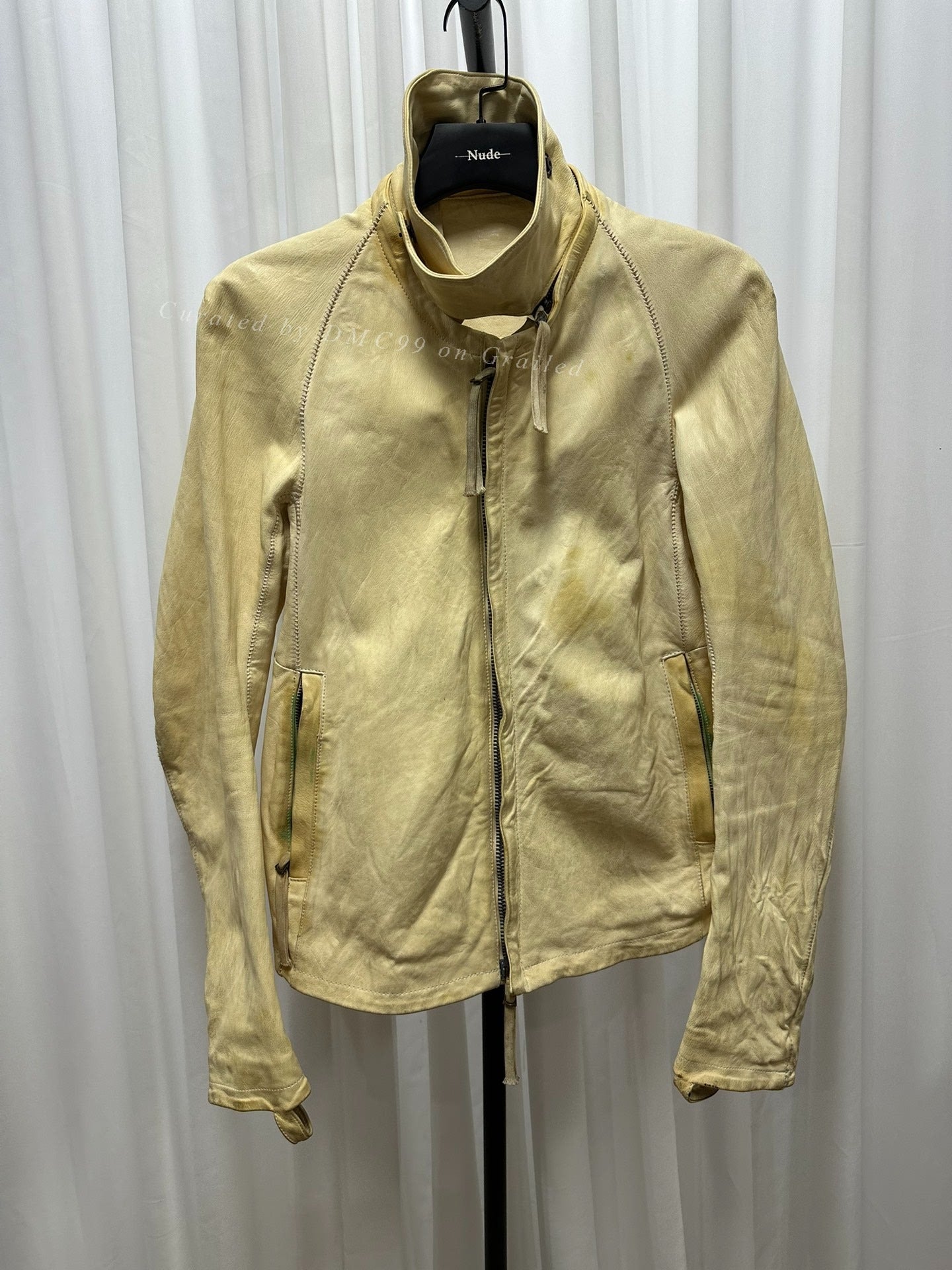 Boris Bidjan Saberi Kangaroo Leather Jacket J2