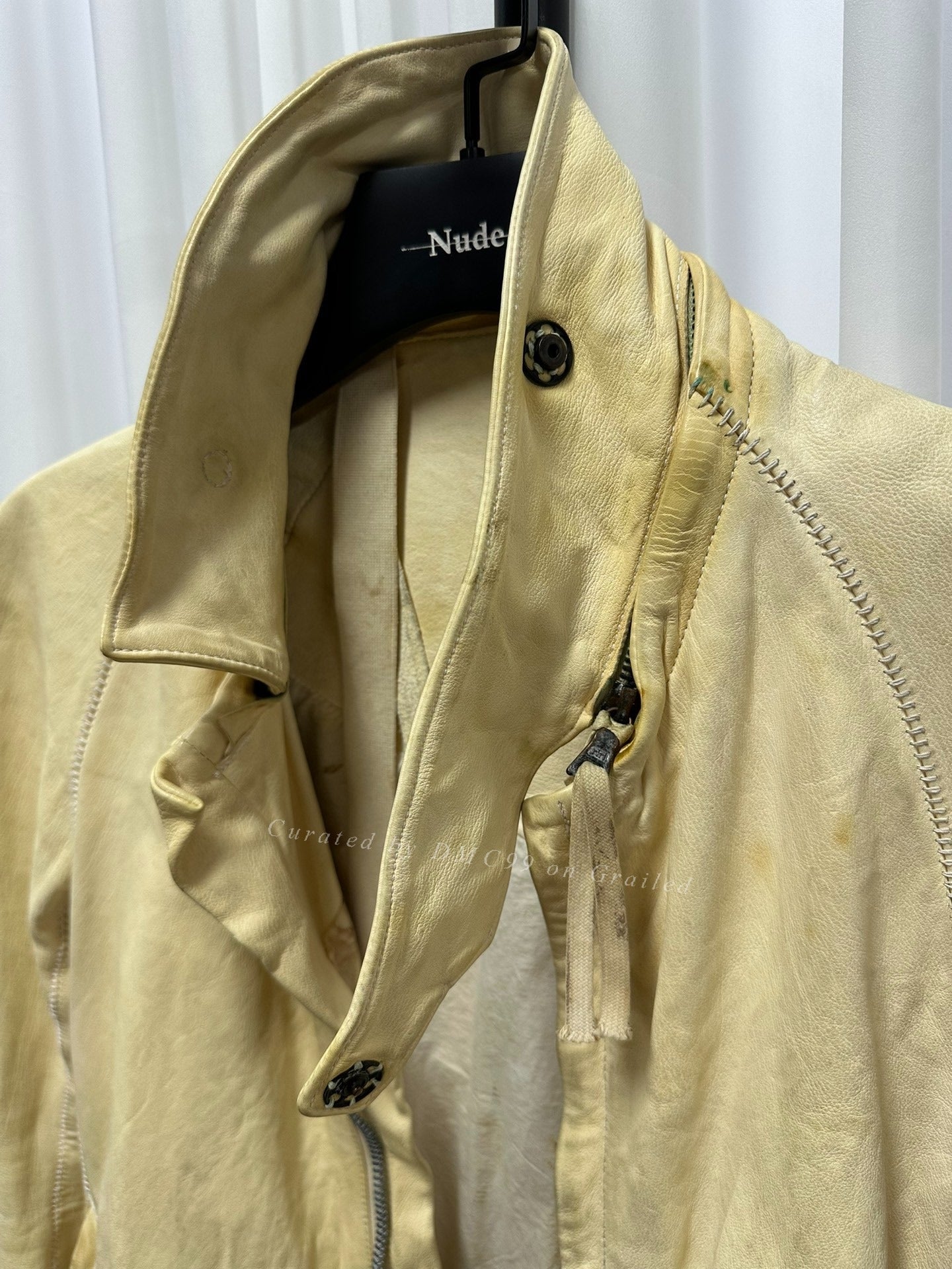 Boris Bidjan Saberi Kangaroo Leather Jacket J2