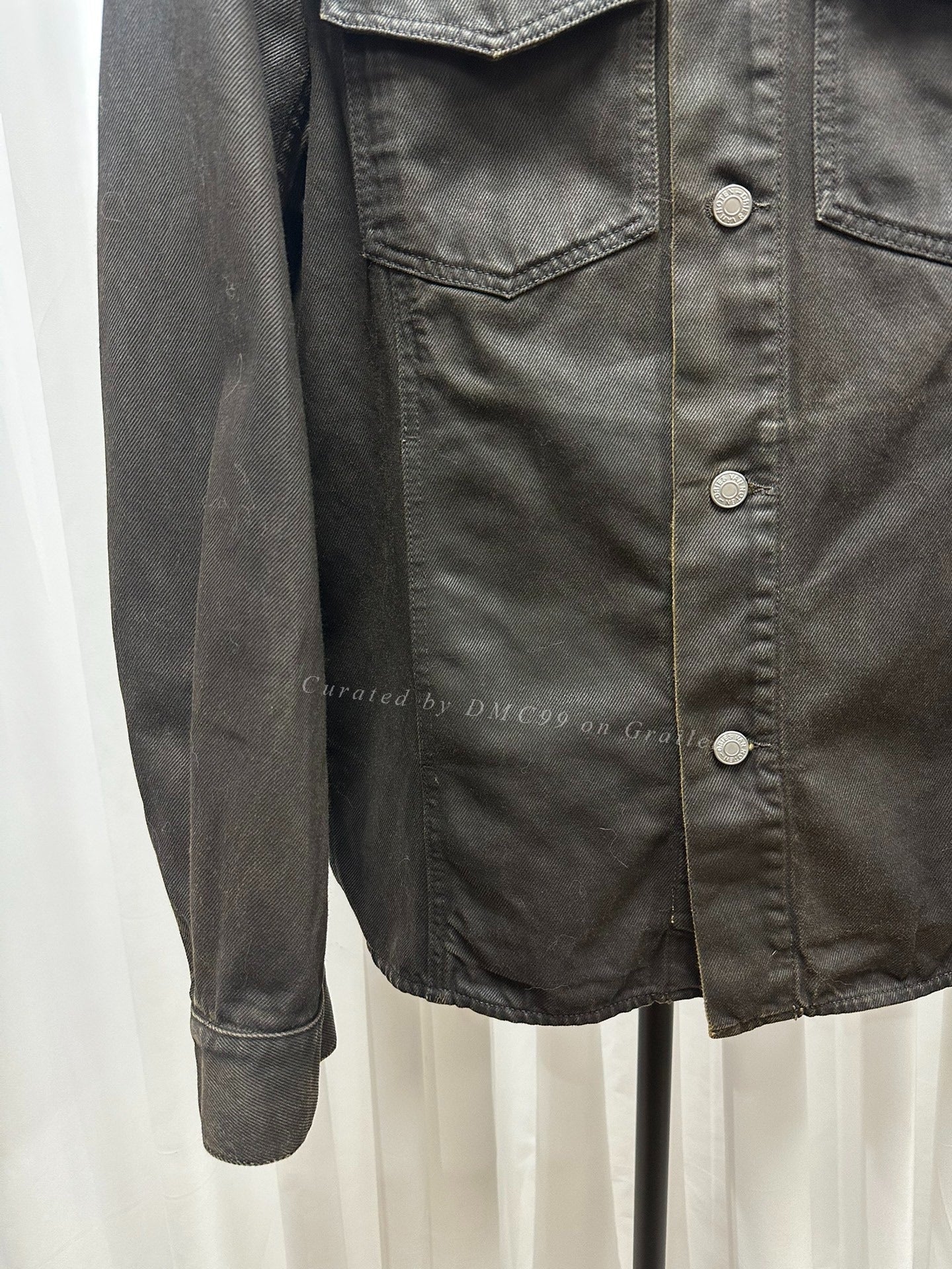 Dries Van Noten Waxed Denim Jacket