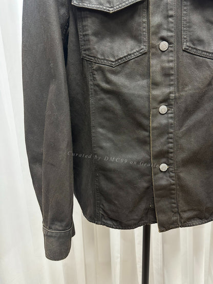 Dries Van Noten Waxed Denim Jacket