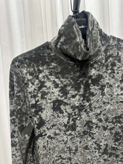 Dries Van Noten Velvet Turtleneck Sweatshirt
