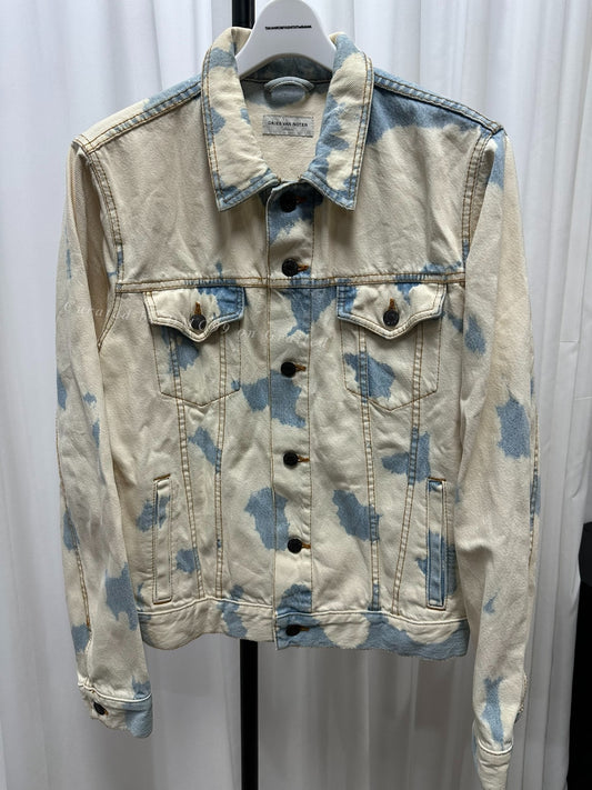 Dries Van Noten White Cloud Denim Jacket