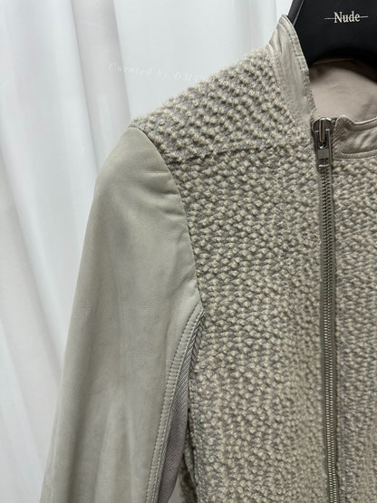 Rick Owens Cashmere Lambskin Long Jacket