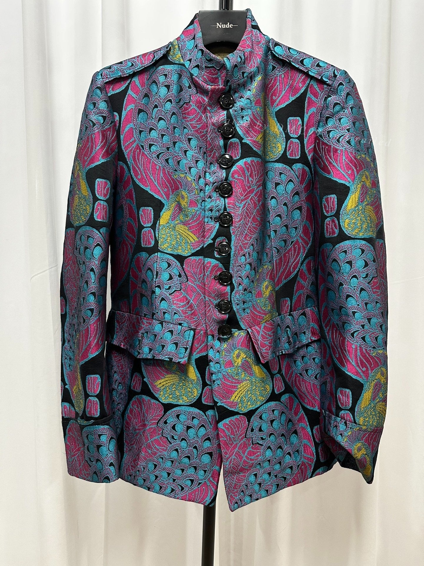 Dries Van Noten 16AW Psychedelic Medal Blazer