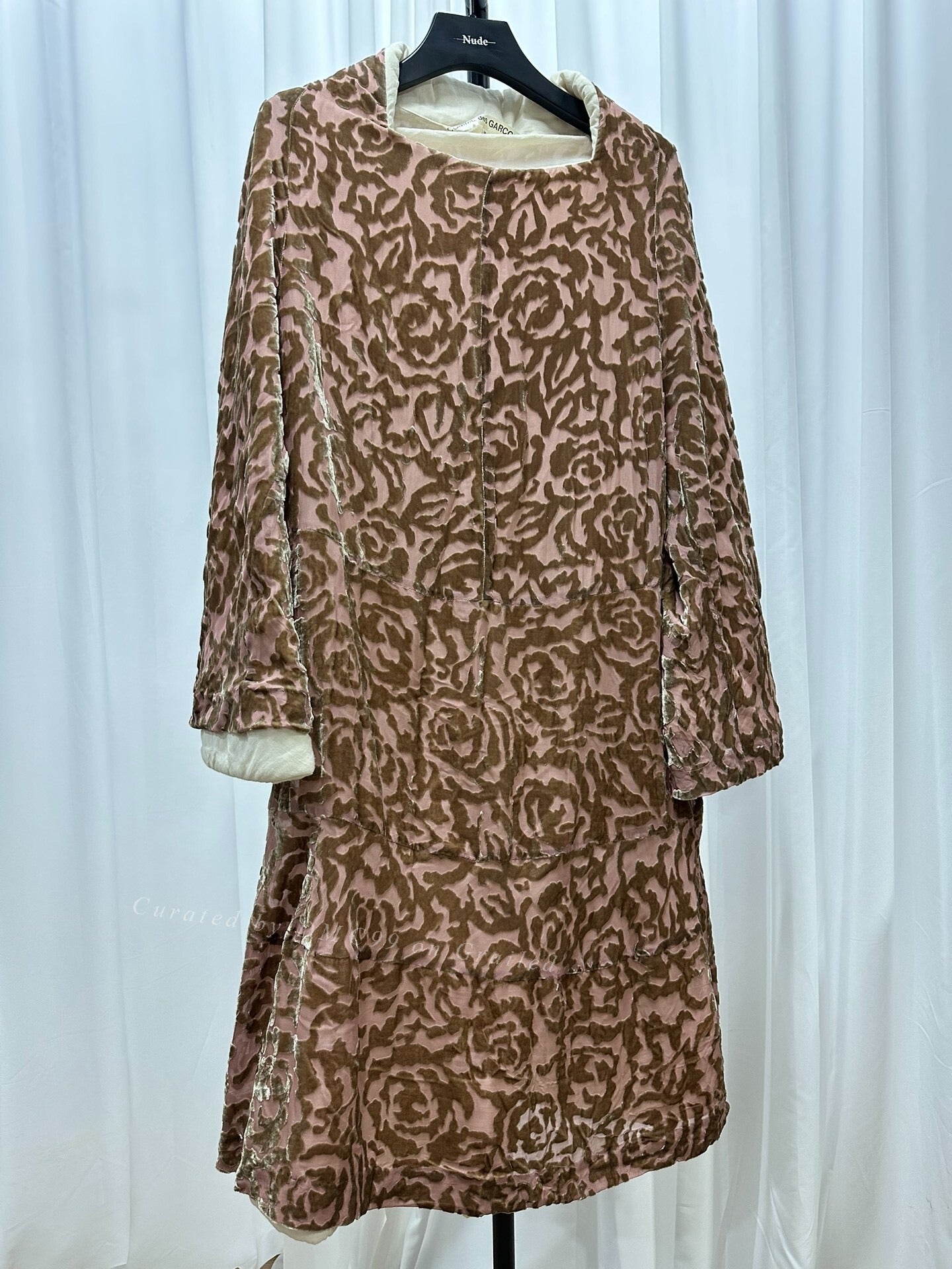 Comme des Garcons 96AW Velvet Robe