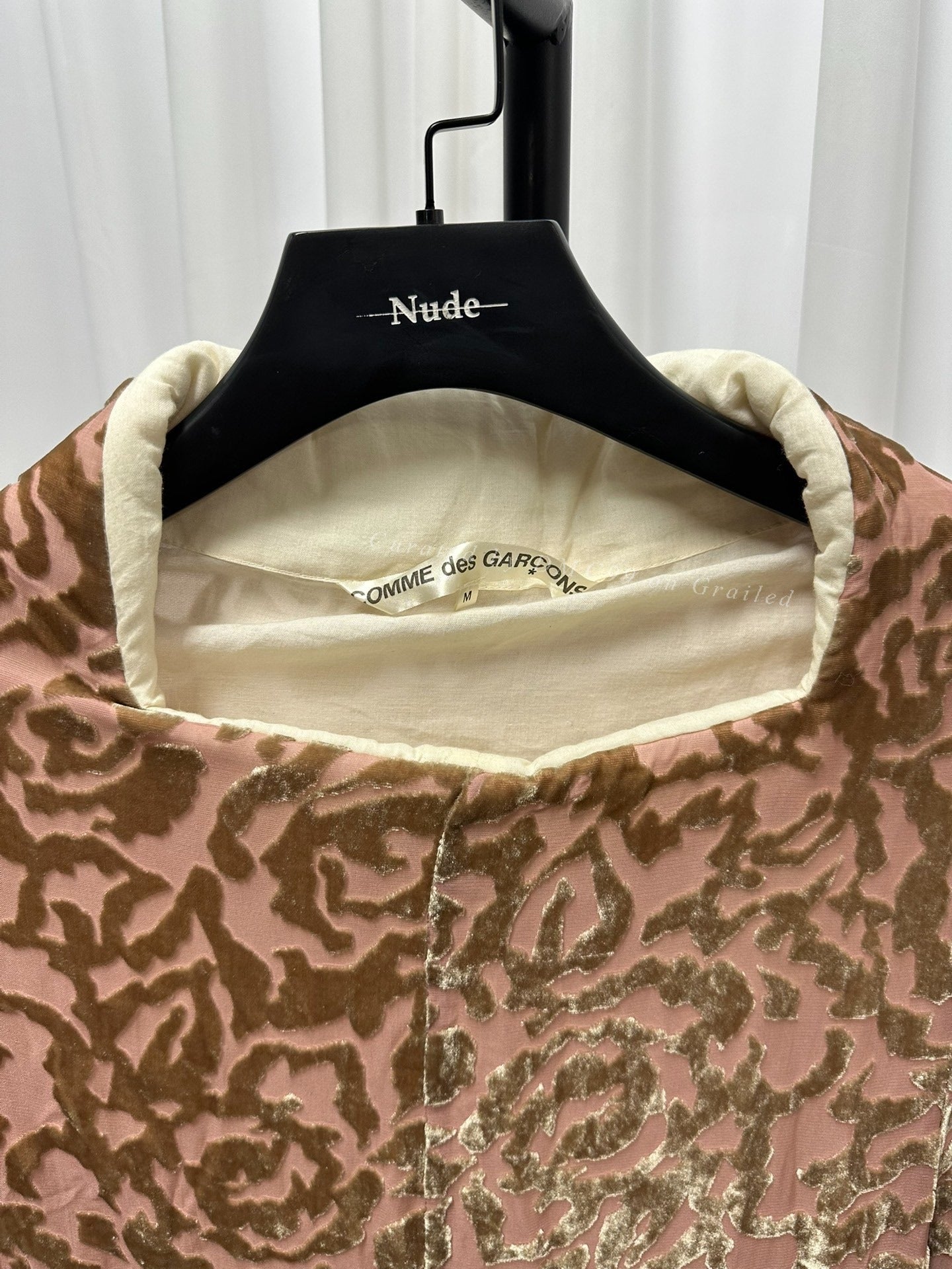 Comme des Garcons 96AW Velvet Robe