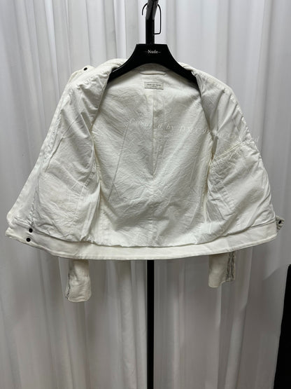 Dries Van Noten 18ss Embroidered Biker Jacket