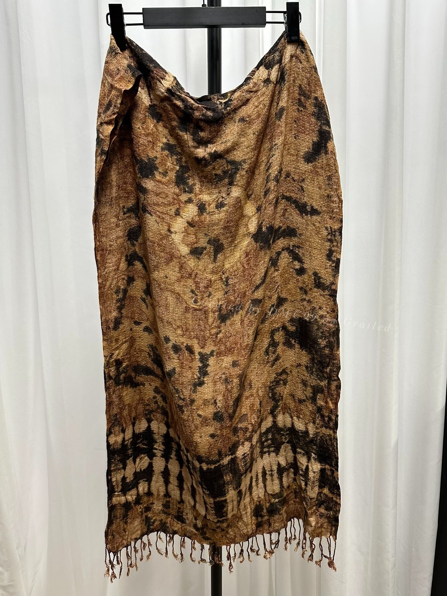 Yohji Yamamoto Y's Discharge Scarf