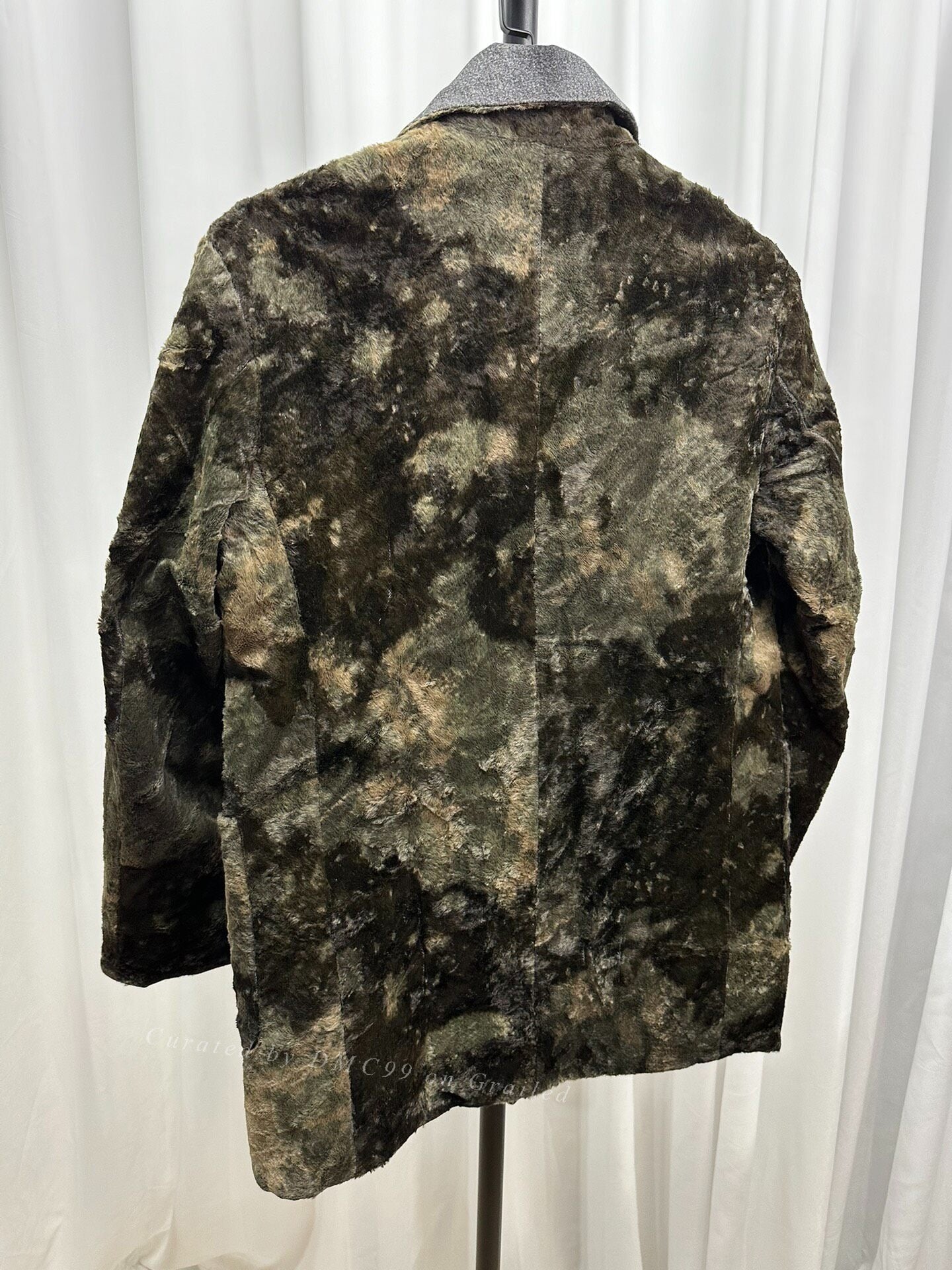 Comme Des Garcons Double-Breasted Tricot Coat