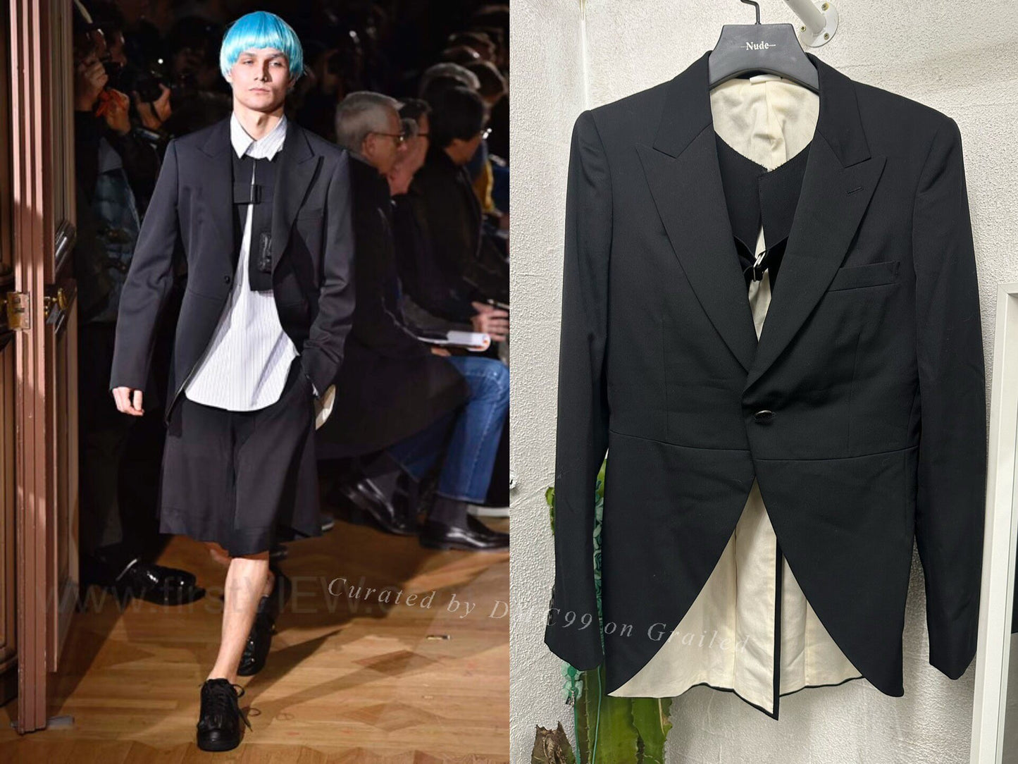 Comme des Garcons Homme Plus 17AW Runway Tuxedo