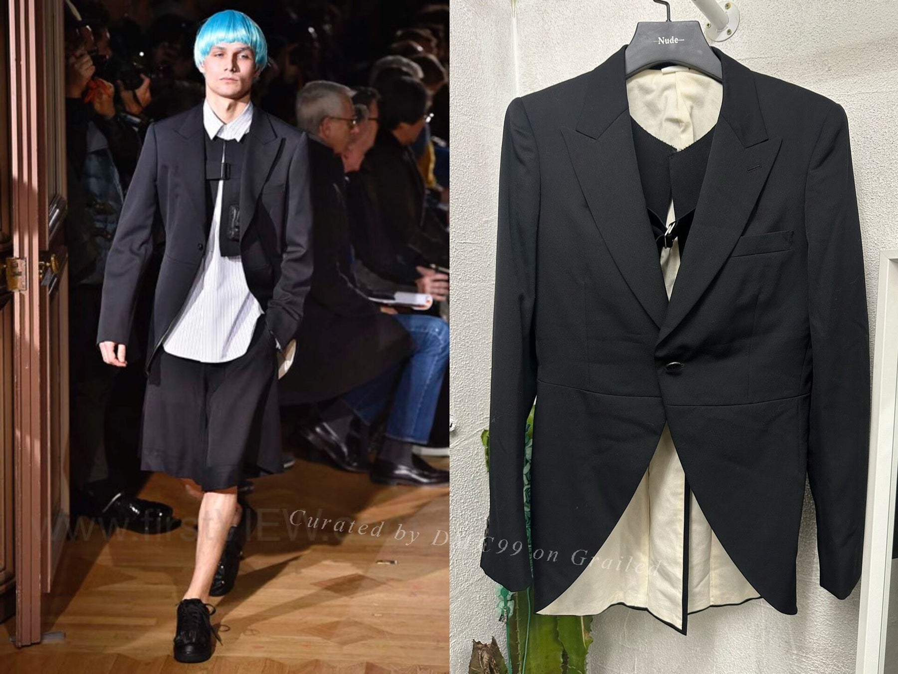 Comme des Garcons Homme Plus 17AW Runway Tuxedo