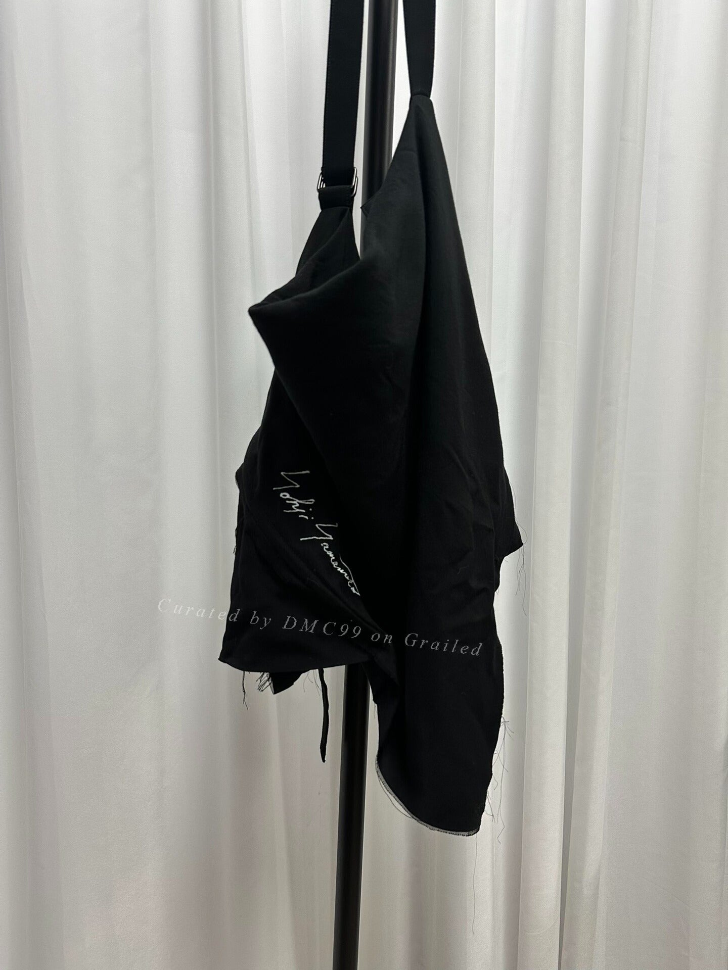 Yohji Yamamoto Discord Rayon Crossbody Bag