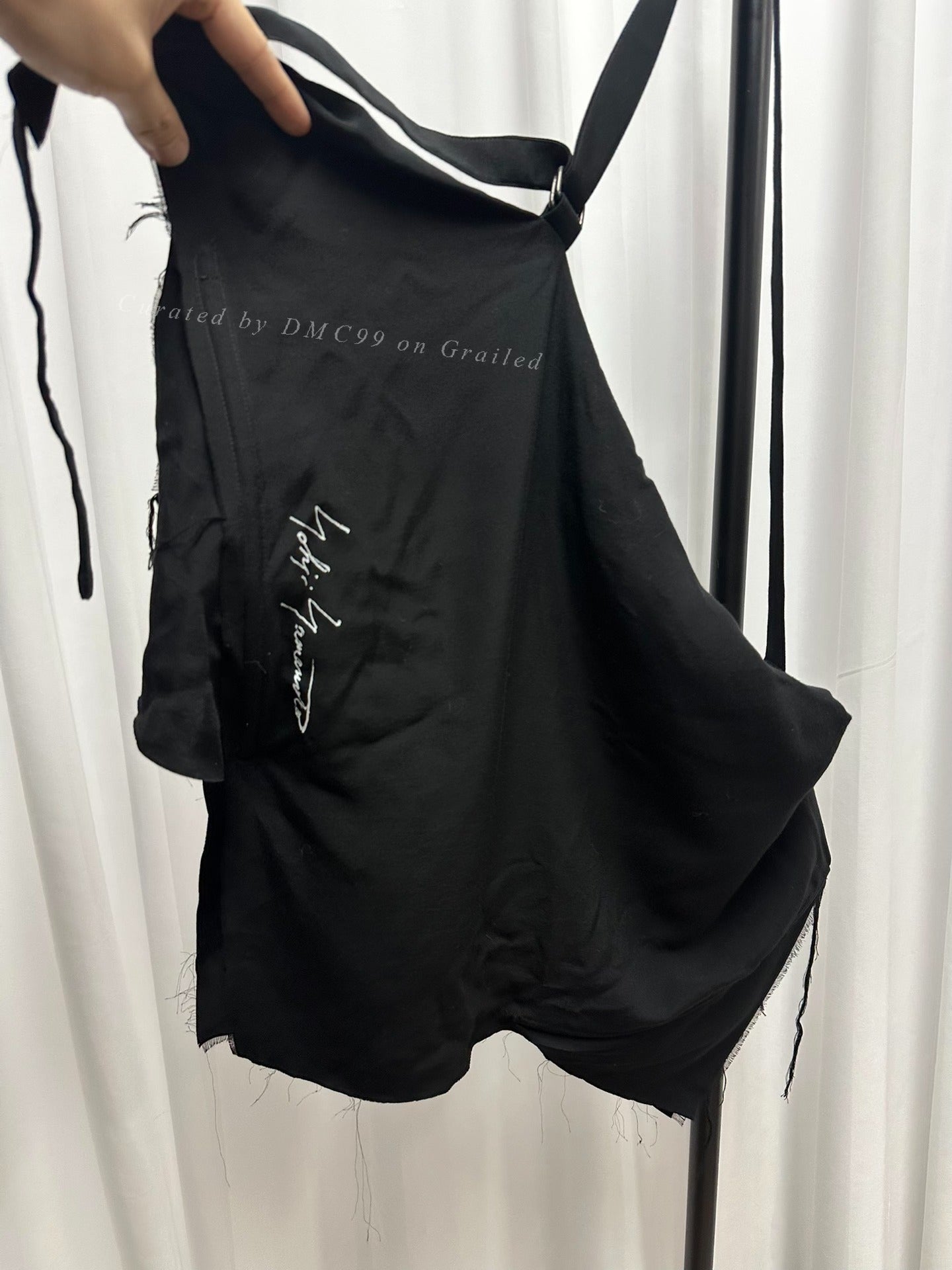 Yohji Yamamoto Discord Rayon Crossbody Bag