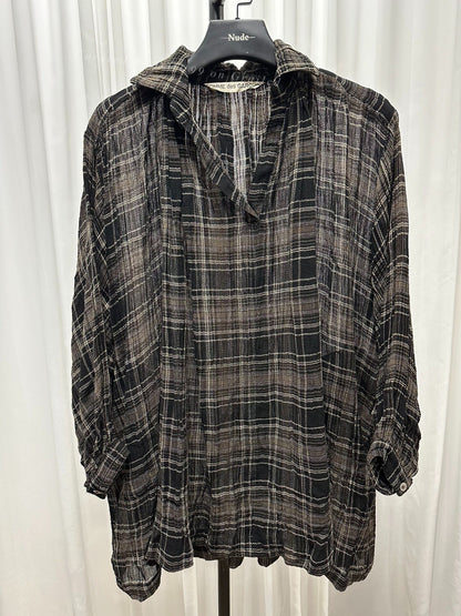 Comme des Garçons 80s Pleated Shirt