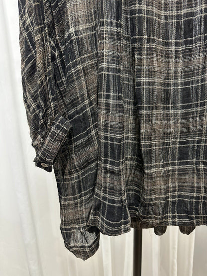 Comme des Garçons 80s Pleated Shirt